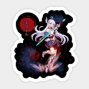 SoulForged Chronicles SoulWorkers RPG Game Tee Sticker